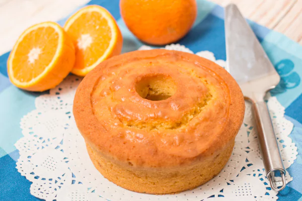 Receita de Bolo de Laranja Sem Glúten